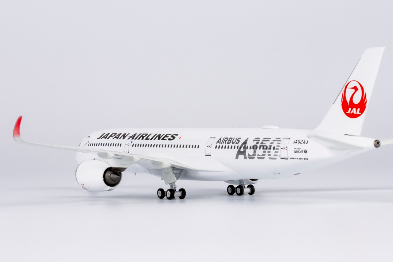 NG Model Japan Airlines (JAL) A350-900 silver 