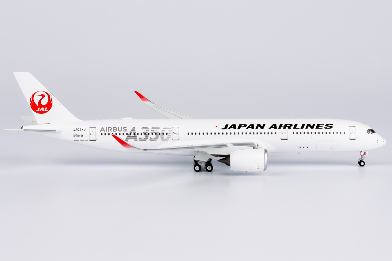 NG Model Japan Airlines (JAL) A350-900 silver 