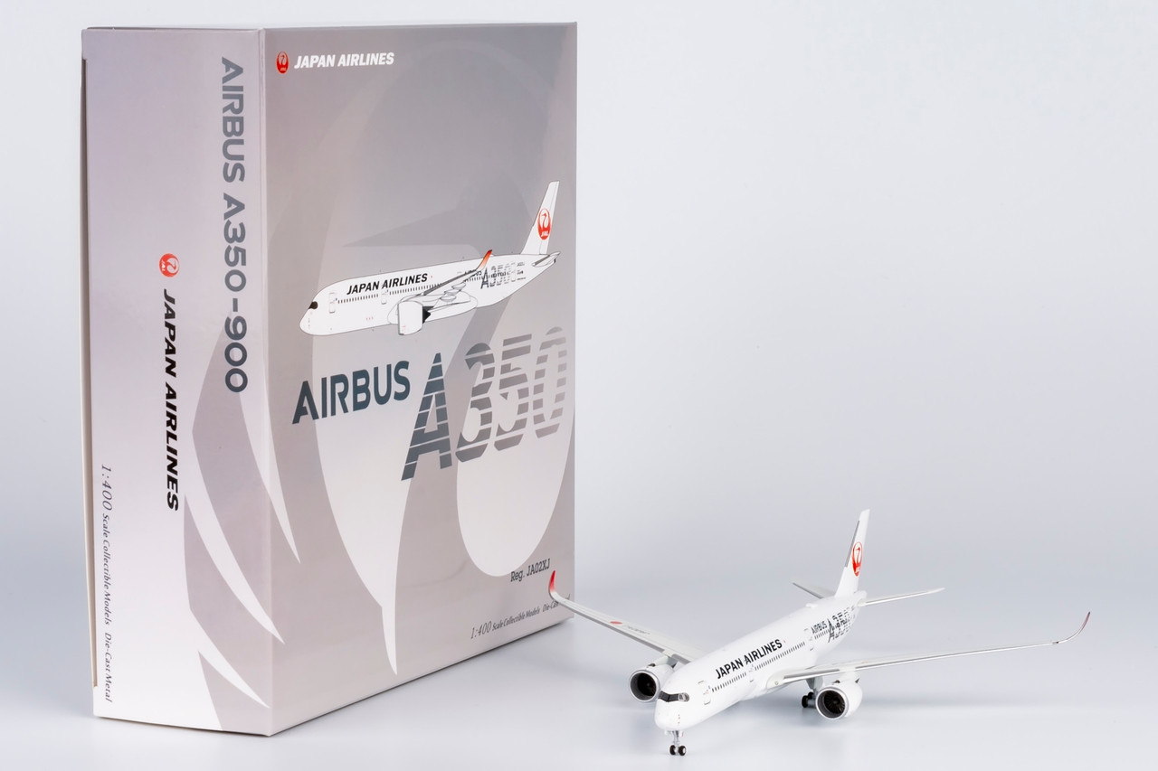 NG Model Japan Airlines (JAL) A350-900 silver 