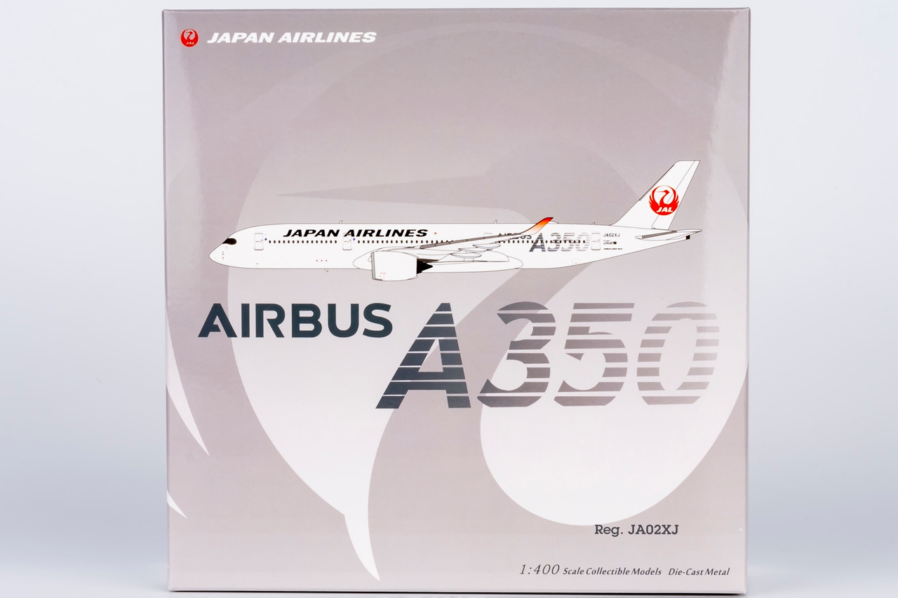 NG Model Japan Airlines (JAL) A350-900 silver 