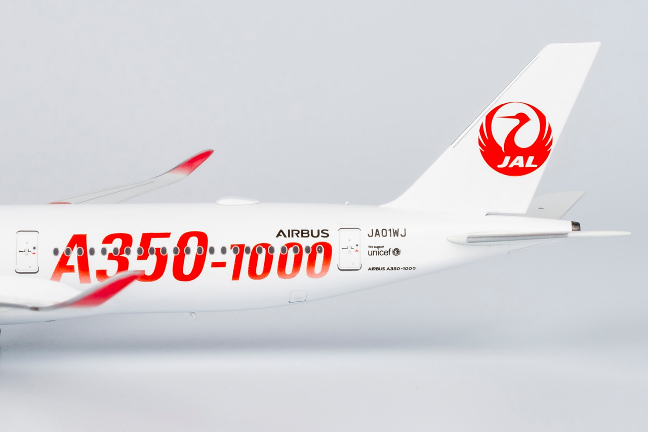 NG Model Japan Airlines (JAL) A350-1000 with red 