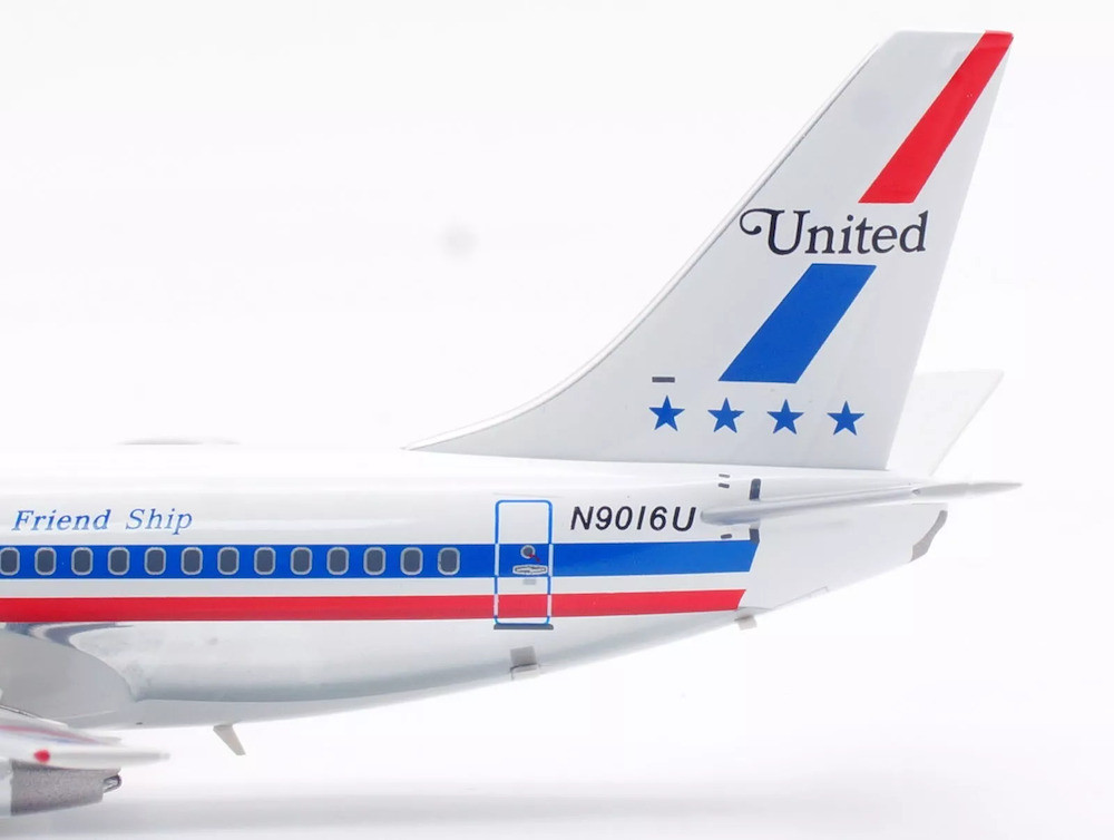 Inflight200 United Airlines Boeing 737-222 N9016U Polished with