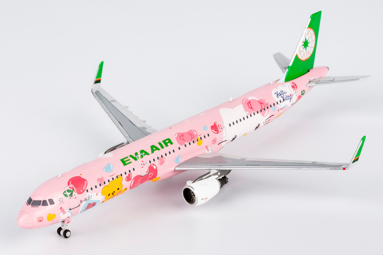 EVA AIR A321-200 エバー航空 ハローキティ Kitty ph EVA AIR A321-200