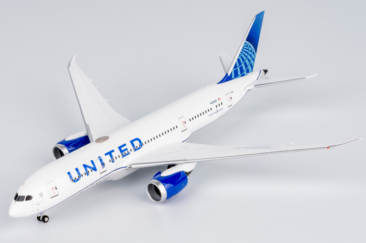NG Model United Airlines 787-8 Dreamliner Blue Evolution c/s