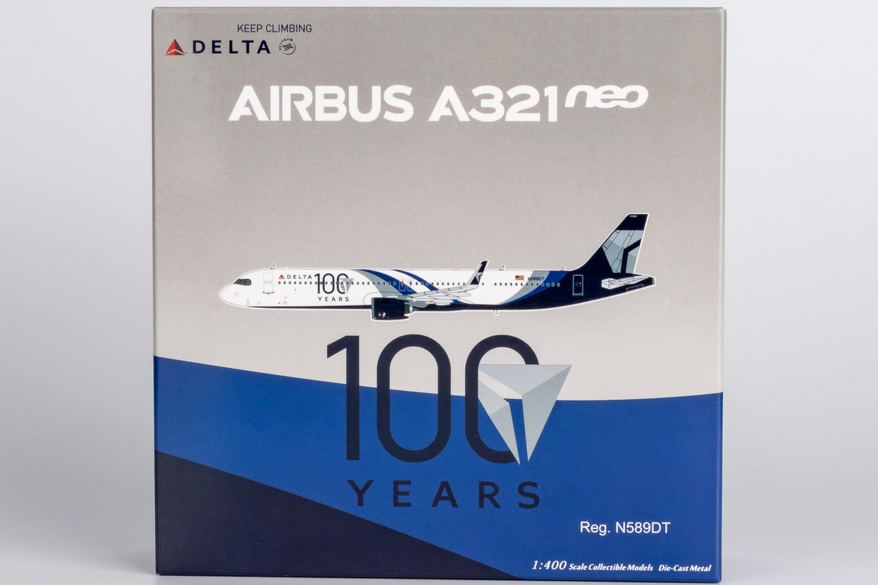 NG Model Delta Air Lines A321neo special paint for the 100th
