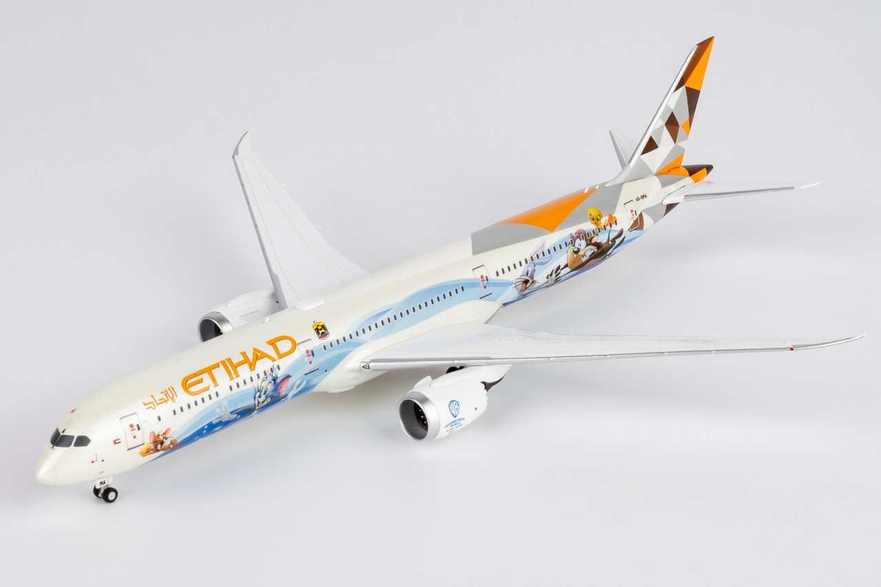 NG Model Etihad Airways 787-10 Dreamliner A6-BMA Warner Bros