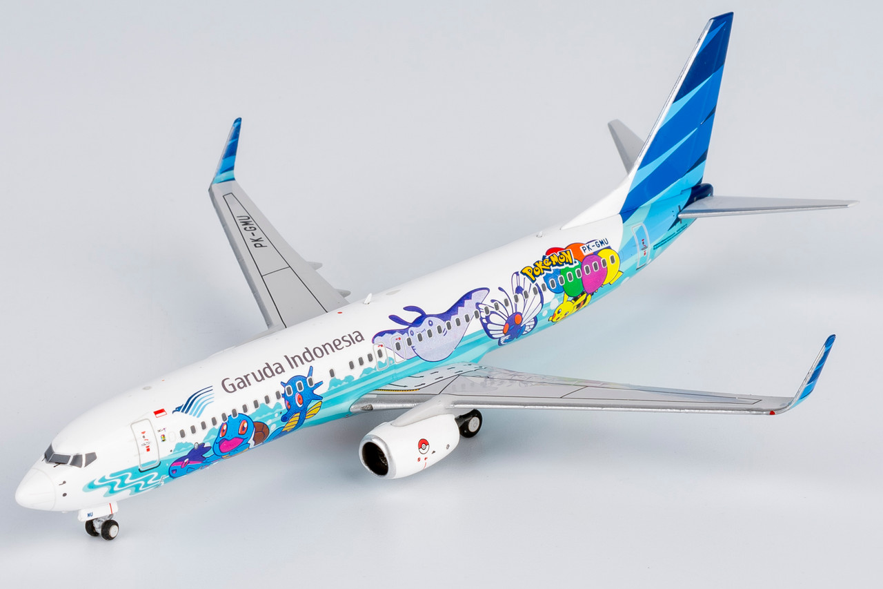 NG Model Garuda Indonesia 737-800/w PK-GMU Pikachu Jet GA #1 58229