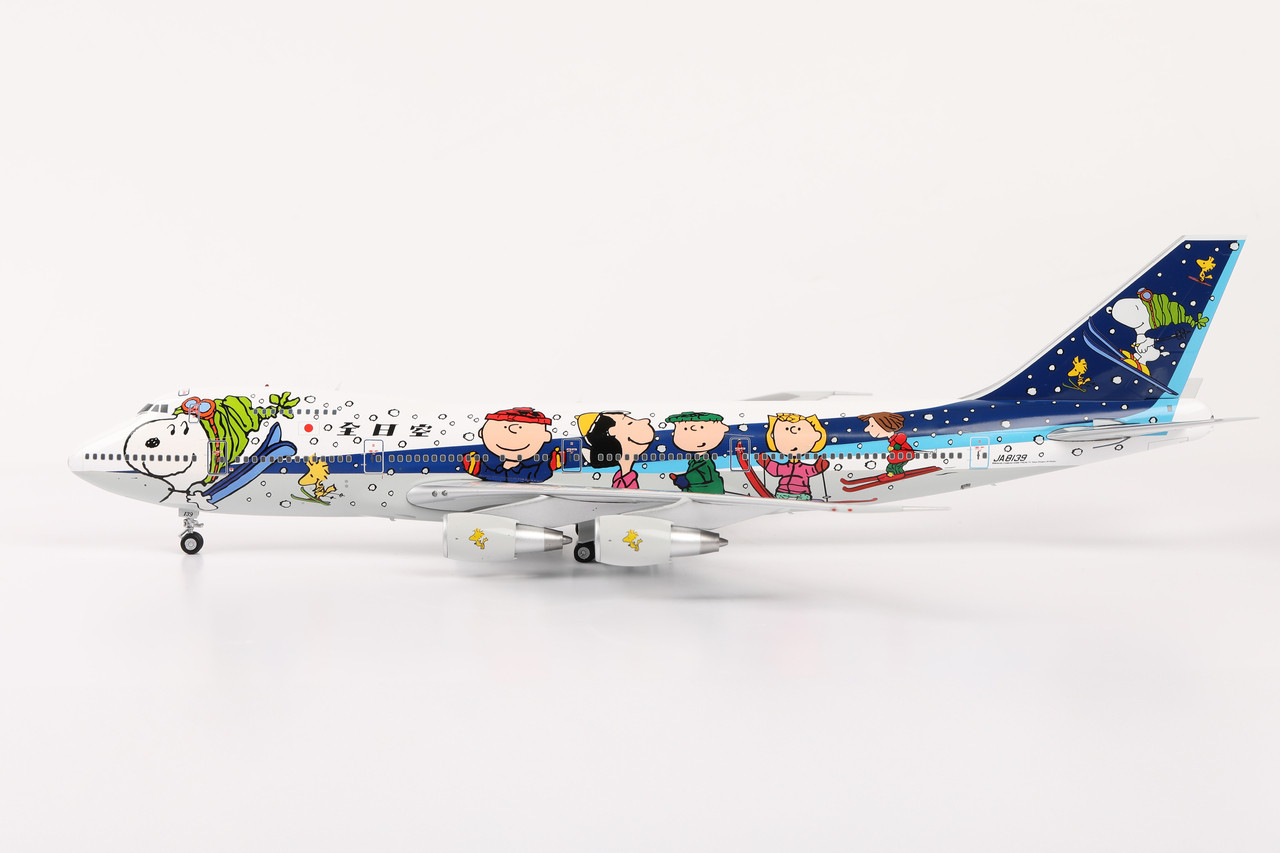SQ Wings All Nippon Airways Boeing 747-400 JA8961 Snoopy L2021
