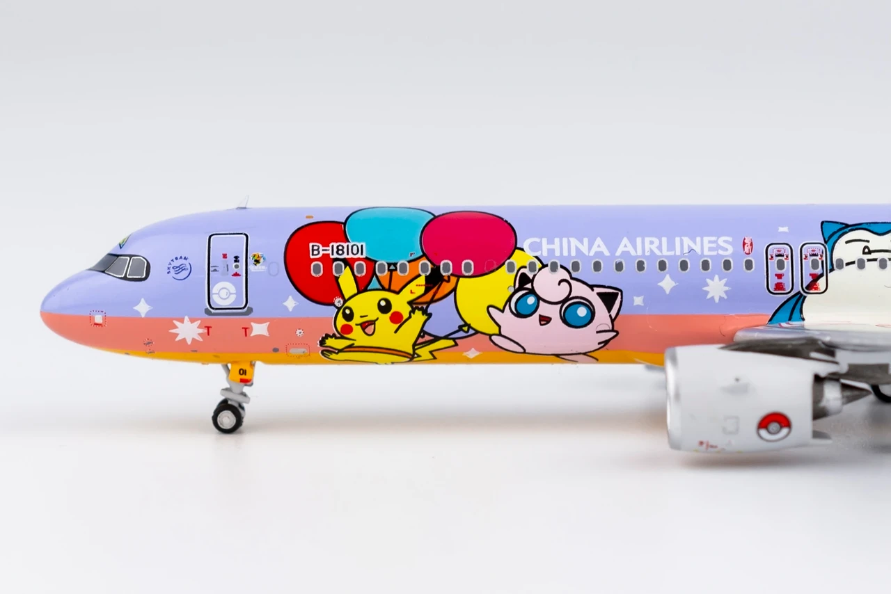 NG Models China Airlines A321neo Pikachu Jet CI B-18101 13063 1:400