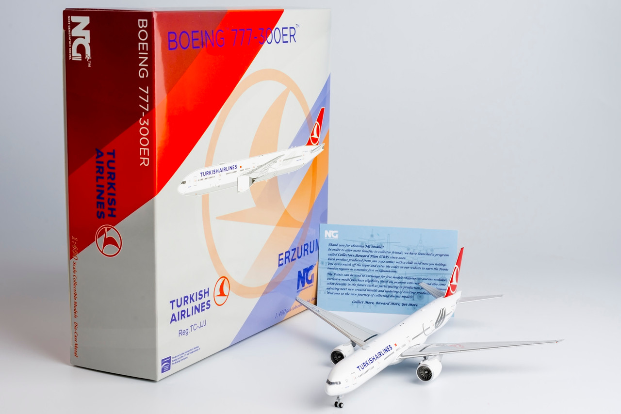 NG Models Turkish Airlines 777-300ER named 