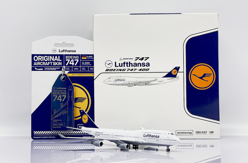 JC Wings Lufthansa B747-400 D-ABTE (with limited edition
