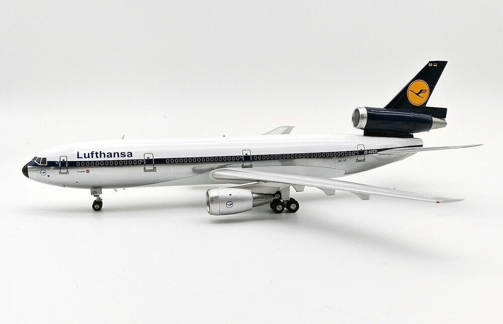 JFox Lufthansa Polished DC-10-30 D-ADCO JF-DC10-3-011P 1:200