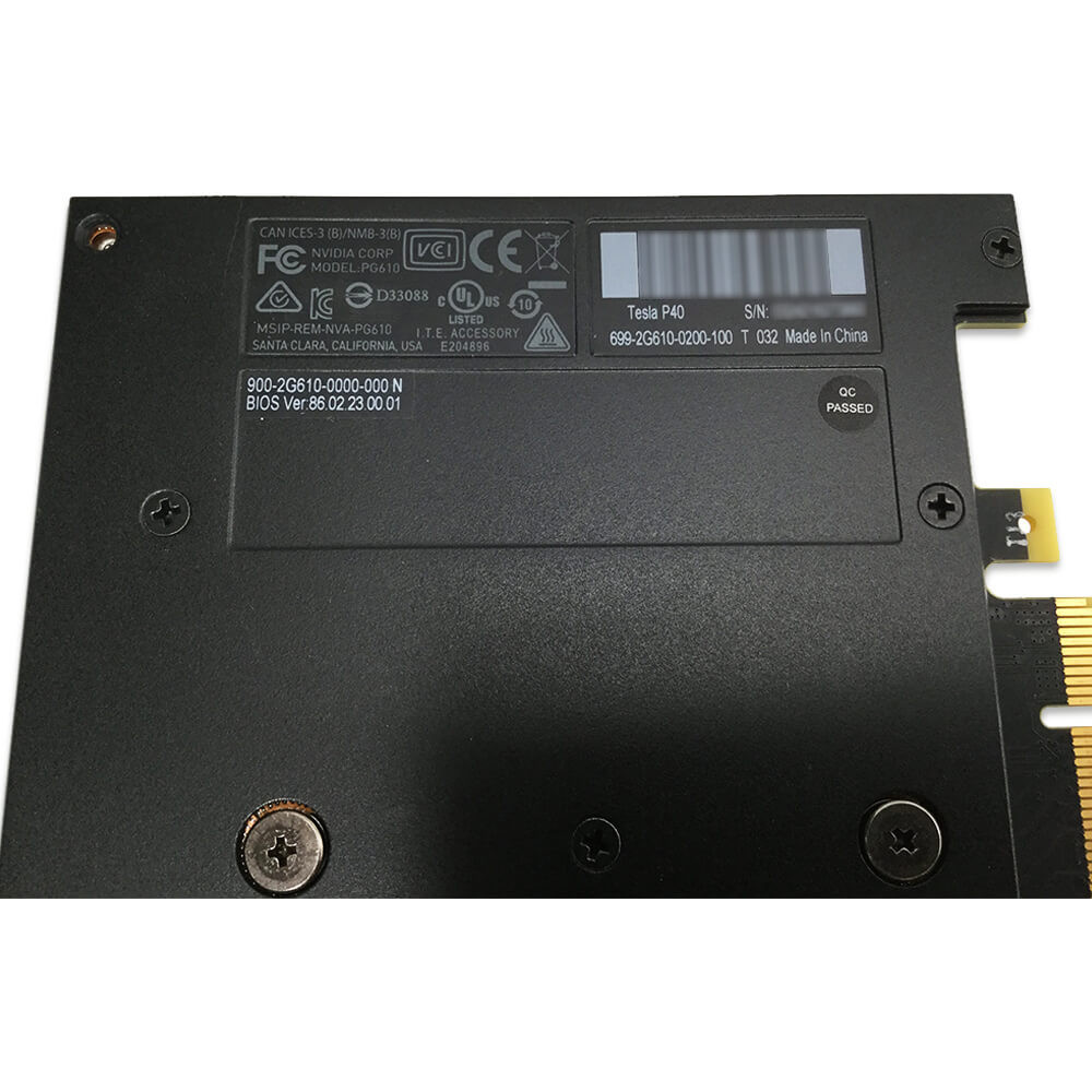 Nvidia Tesla P40 24GB GDDR5 GPU