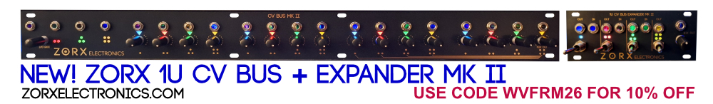 ADDAC System - 506 VC Stochastic Function Generator - Waveform