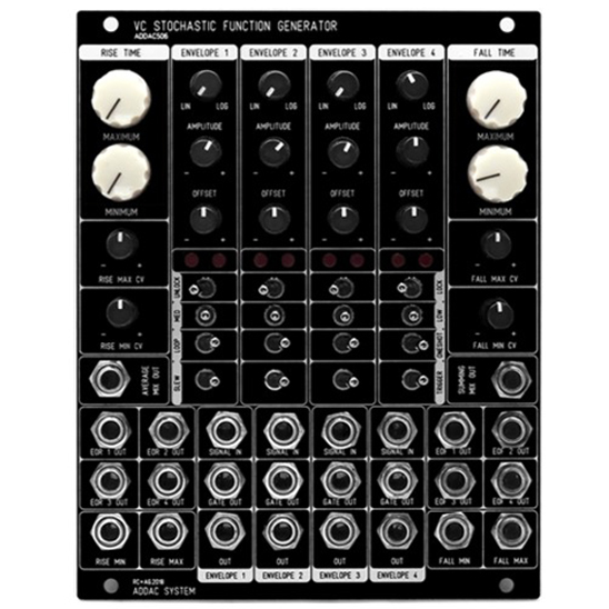 ADDAC System - 506 VC Stochastic Function Generator - Waveform