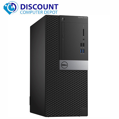 Dell Optiplex 5040 Desktop Computer Tower Quad i7 (7th Gen) 3.2GHz