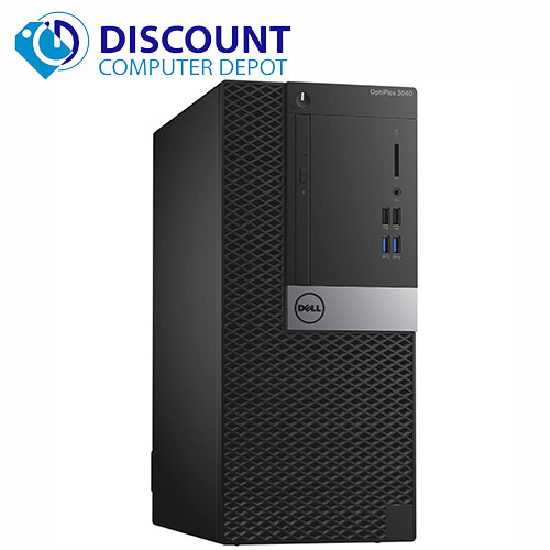 Dell Optiplex 3050 Computer Tower i5 3.2GHz 8GB 256GB SSD Windows