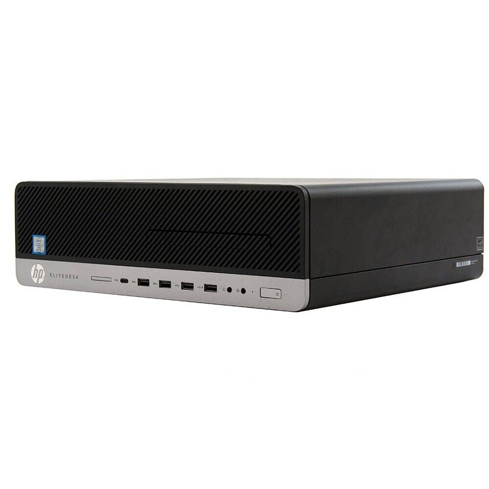 HP EliteDesk 800 G4 SFF Desktop Computer Core i7 8th gen 8 GB
