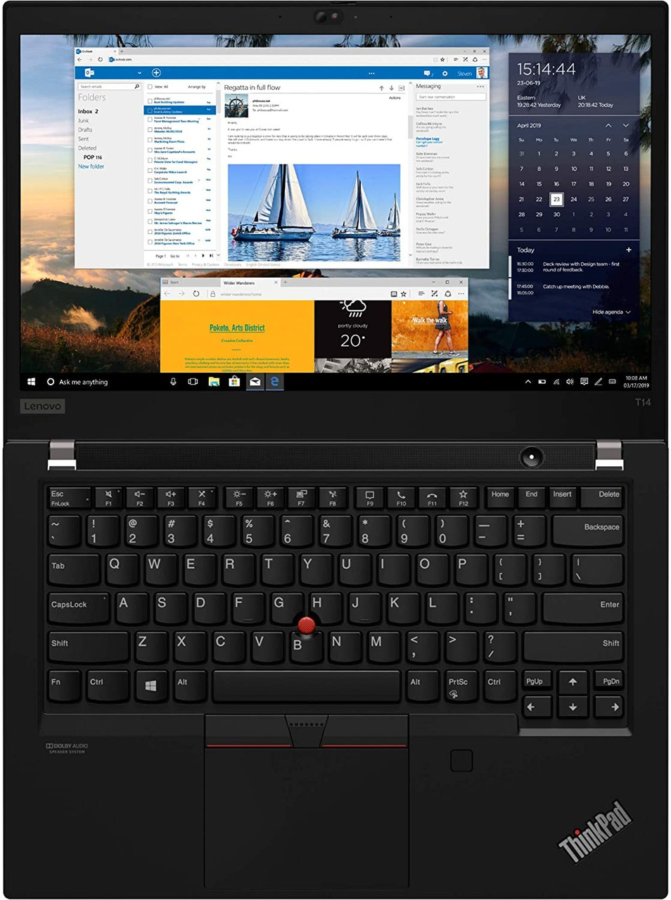 Lenovo ThinkPad T14 Intel Core i7 10th Gen. 14in Laptop 16GB RAM