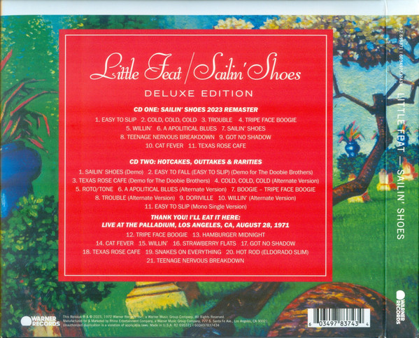 Sailin' Shoes (Deluxe Edition) - Little Feat (#603497837434