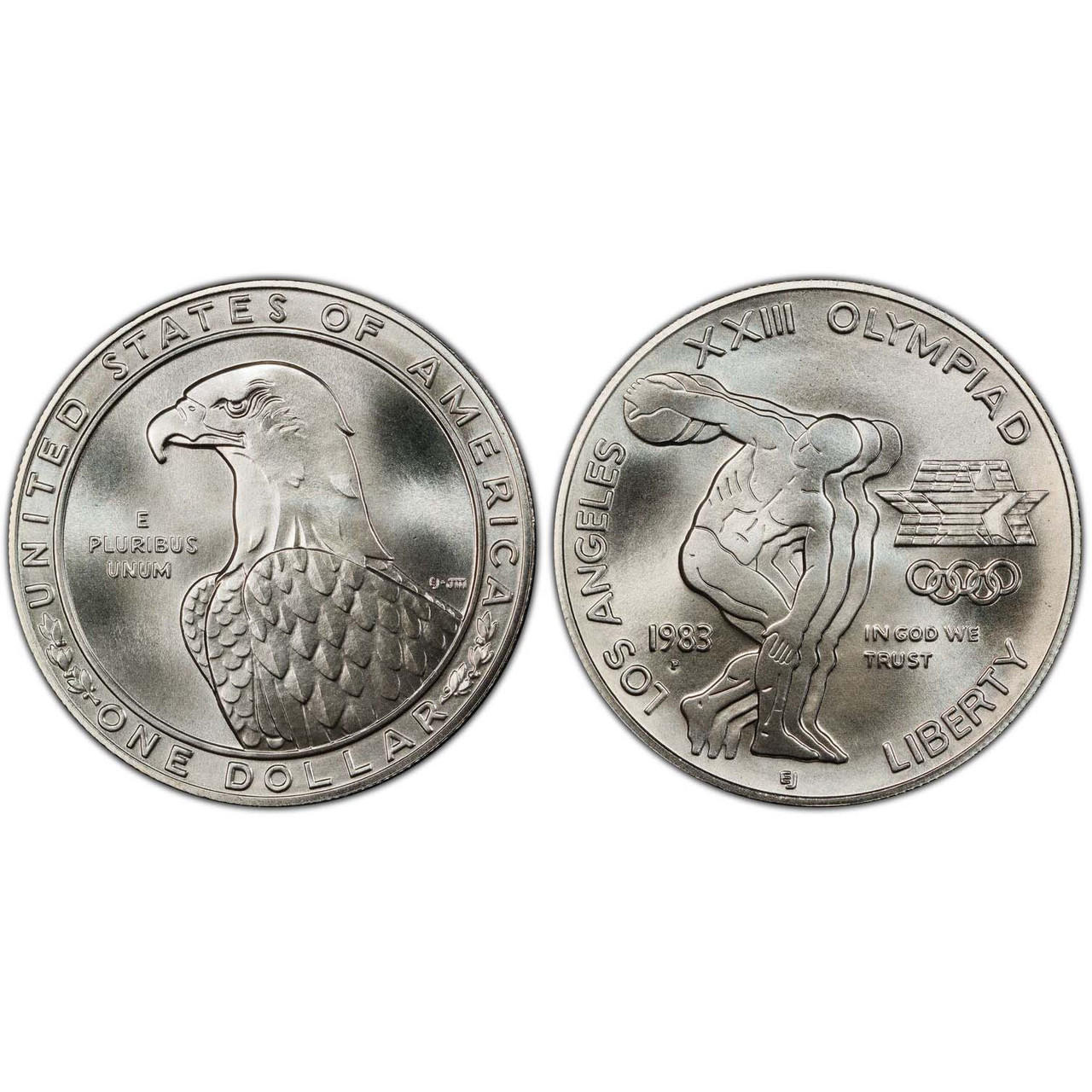 Buy 1983-P Olympic Dollar Brilliant Uncirculated online at Bullion