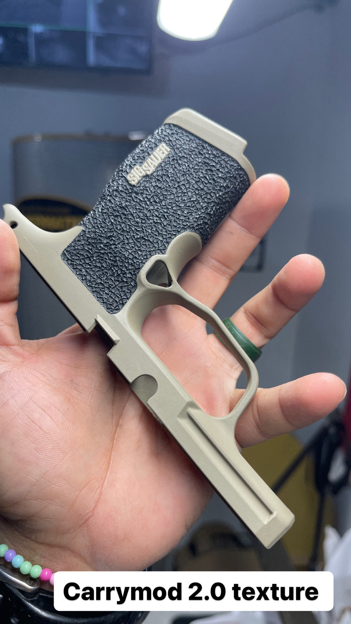 CUSTOM SIG P365XL CERAKOTED & STIPPLED FRAMES *NO MANUAL SAFETY*
