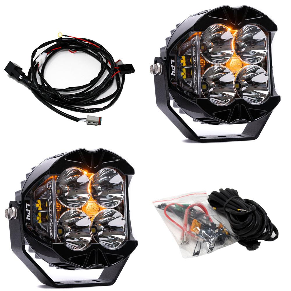 LP4 Pro LED Auxiliary Light Pod Pair - Universal - Baja Designs