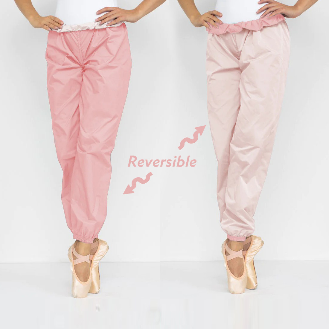 13502 Reversible Ripstop Warm-up Pants - Lindens Dancewear