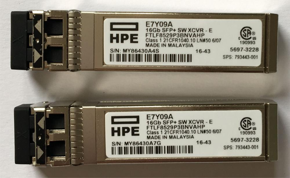 HPE E7Y09A 16Gb Fibre Channel Short Wave SFP+ Transceiver Module