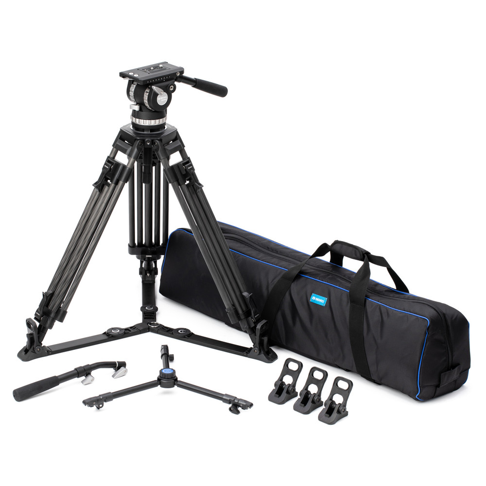 BVX 18 CF Video Tripod with Head | Benro