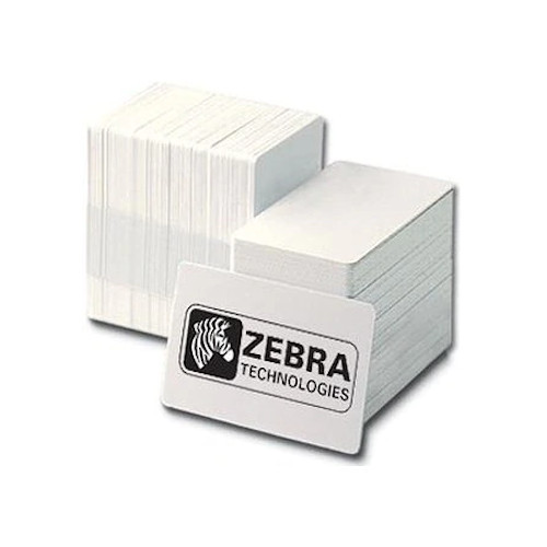 ZEBRA 104523-111 Premier PVC Card Standard White - 500 Cards