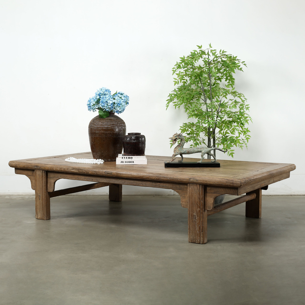 Approx. 91 Inches Wide 48.4 Inches Deep Vintage Extra Large Ming