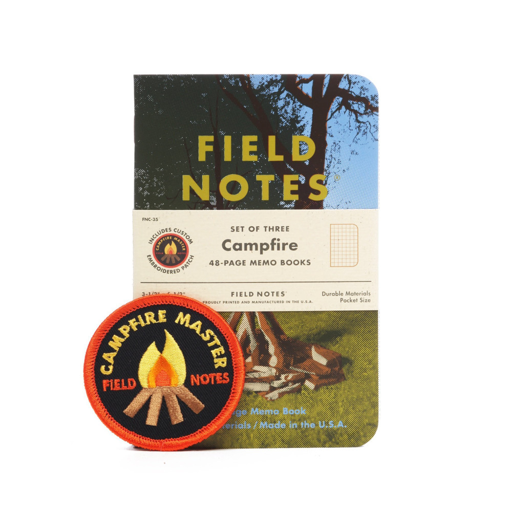 Field Notes - Campfire Set of 3 Notebooks - Town Wharf General Store