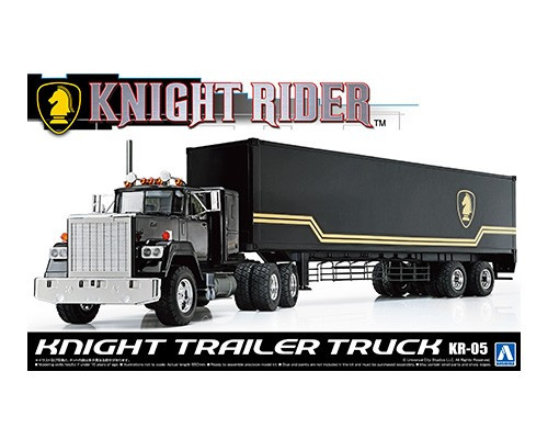 Knight Rider: 1/28 Scale Plastic Model Kit - Knight Trailer Truck