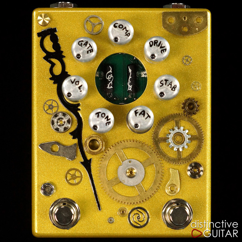Zvex Fuzz Factory 7 Hand Painted Steampunk B176