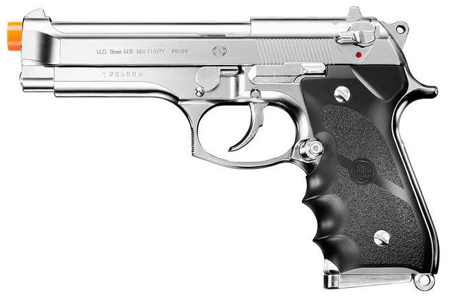 Tokyo Marui M92F Chrome Stainless Finishing Airsoft Gas Blowback