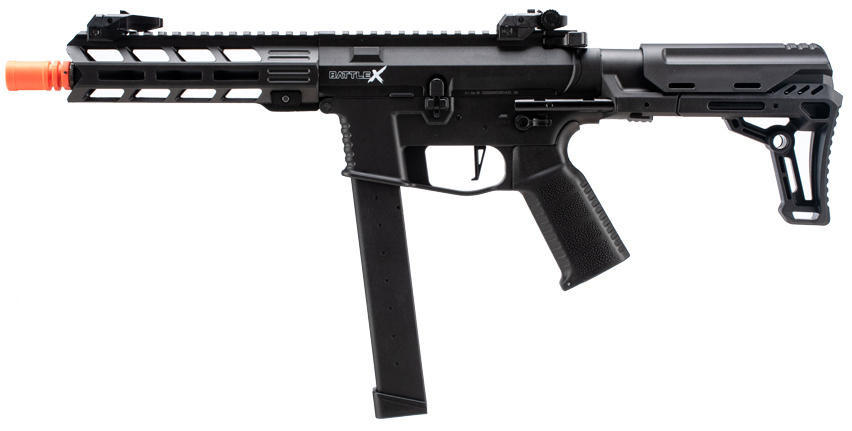 Lancer Tactical Gen 2 9mm Style Battle CQB Carbine Airsoft AEG