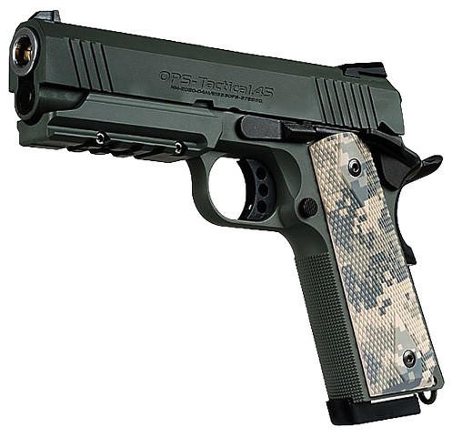 Tokyo Marui 4.3 Foliage Warrior 1911 GBB Airsoft Pistol, Foliage