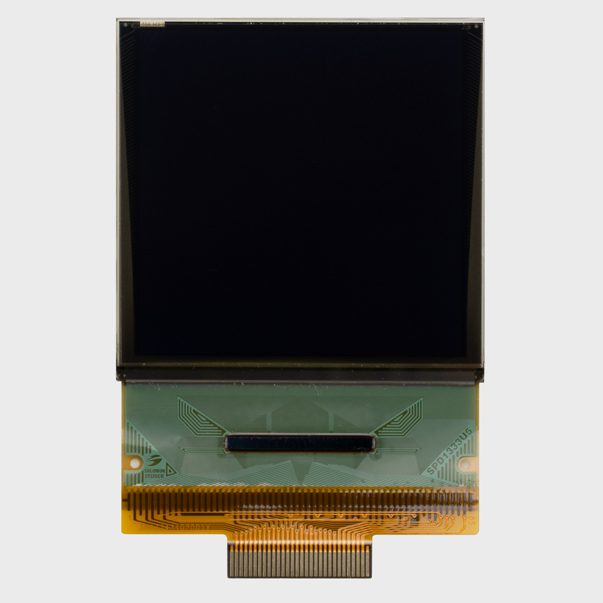 1.91インチカラーOLEDガラス、176x176解像度