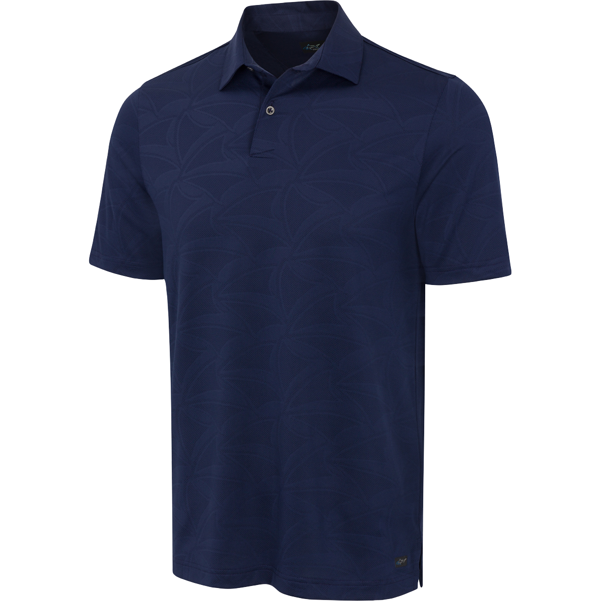 Shark Wave Jacquard Polo - Greg Norman Collection