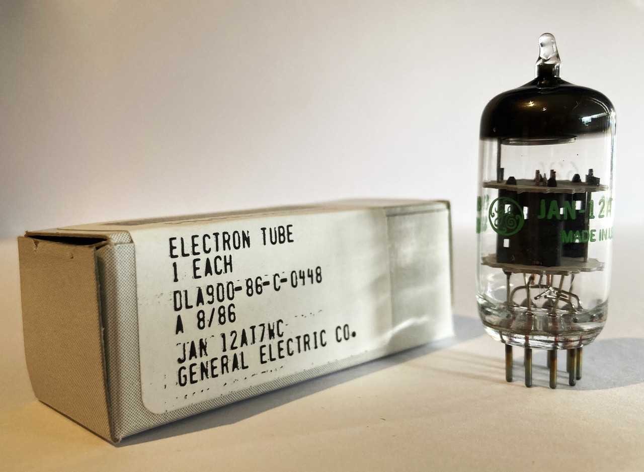 JAN GE 12AT7WC NOS