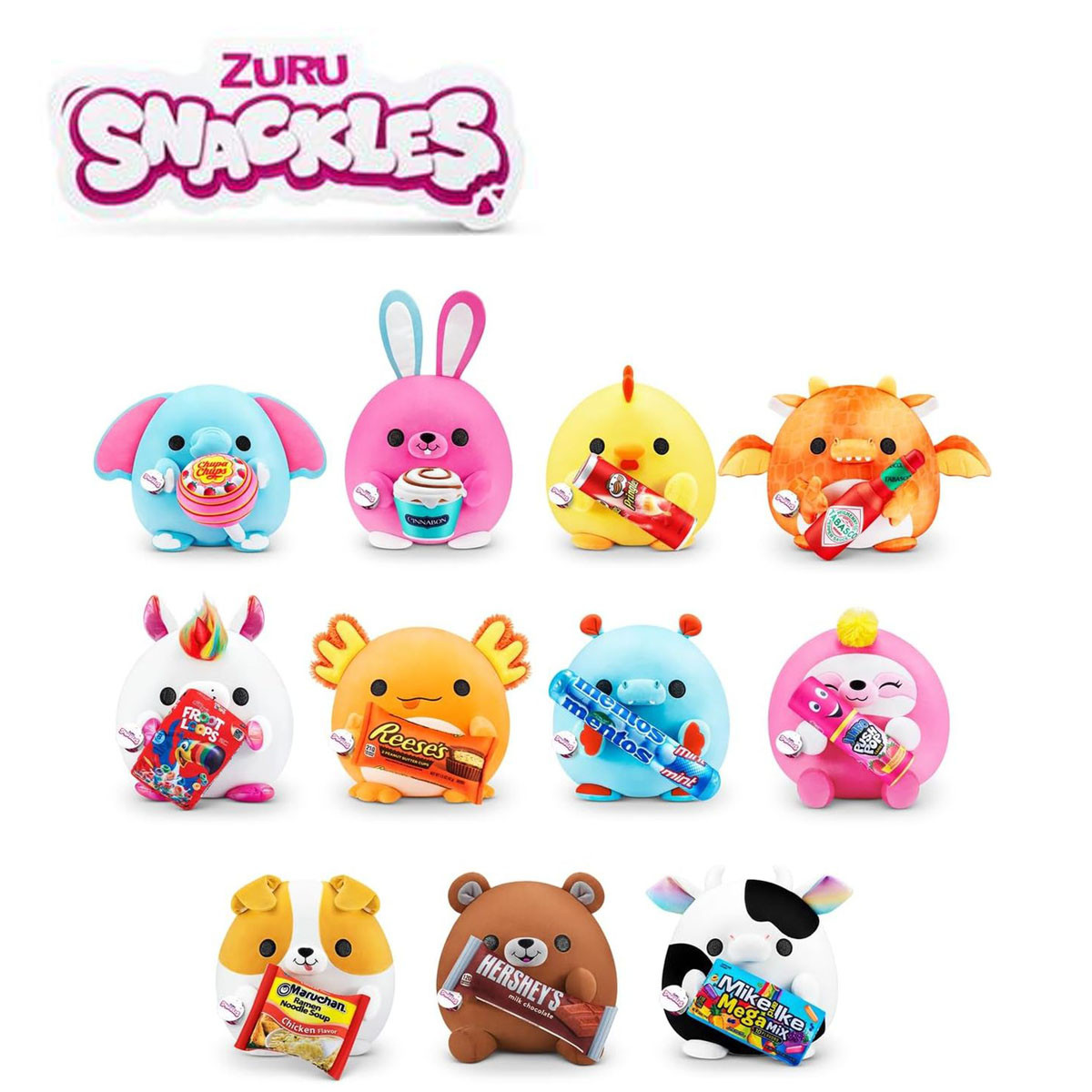 Zuru™ Snackles 5.5-Inch Super Soft Squeezable Plush (Mystery