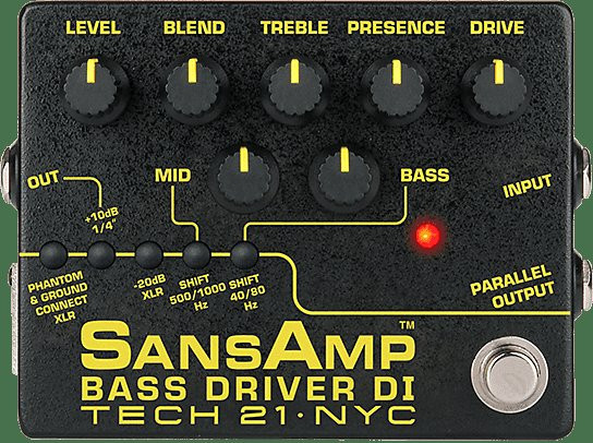 Tech 21 SansAmp Bass Driver DI (V2) - Bass Central