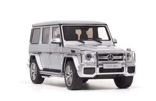 1/18 Almost Real Mercedes-Benz G65 AMG (W463) (Metallic Grey) Car