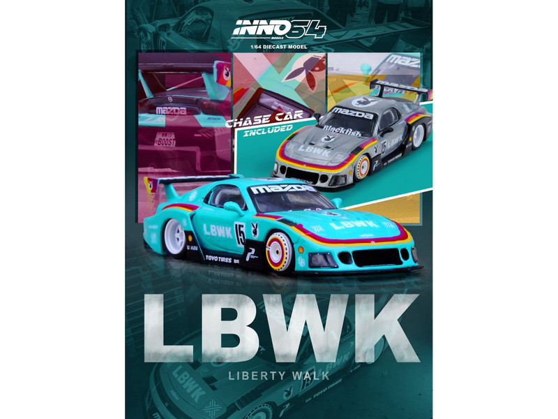 1/64 Inno64 Mazda RX-7 RX7 (FD3S) LBWK Liberty Walk LB-Super