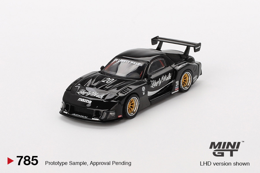 1/64 Mini GT Mazda RX-7 RX7 LB-Super Silhouette Liberty Walk
