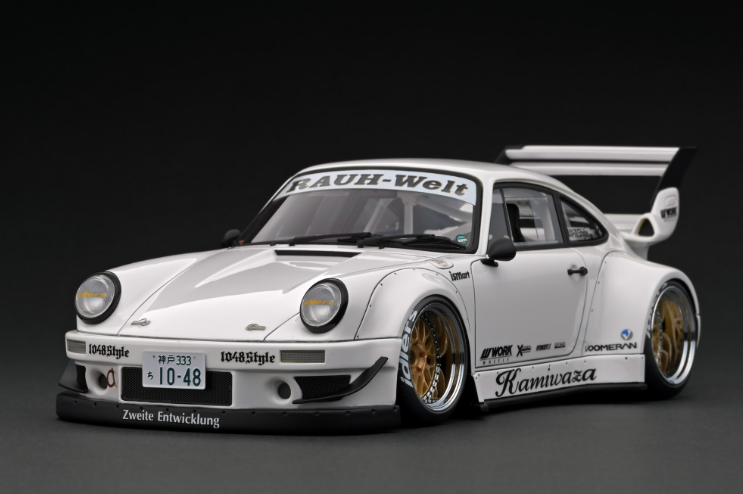 1/18 Ignition Model Porsche RWB 930 White - LIVECARMODEL.com