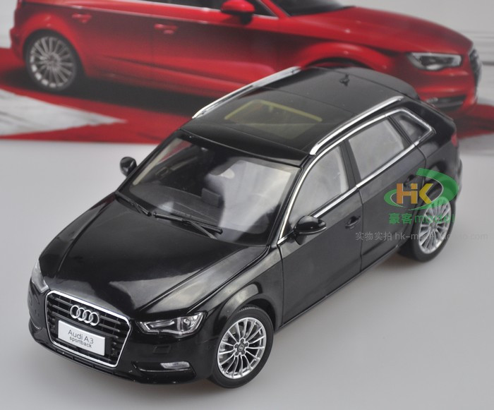 1/18 Dealer Edition Audi A3 Sportback (Black) Diecast Car Model