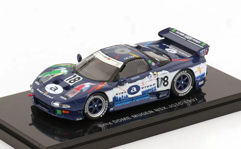 1/43 Ebbro 1997 Honda NSX #18 JGTC Mugen + Dome Project Takuya