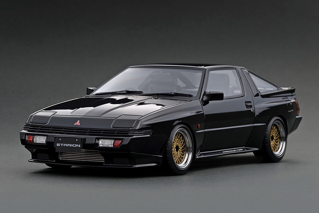 1/18 Ignition Model Mitsubishi Starion 2600 GSR-VR (E-A187A) Black